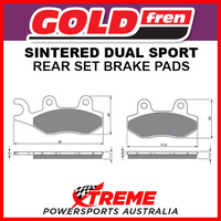 Goldfren Kawasaki KLX140 08-17 Sintered Dual Sport Front Brake Pad GF002-S3