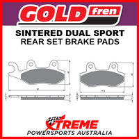 Goldfren For Suzuki LT-R450 Quadracer 06-11 Sintered Dual Sport Left Front Brake Pad GF002-S3