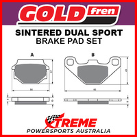 Goldfren Kawasaki KX125 1983-1987 Sintered Dual Sport Front Brake Pad GF005-S3