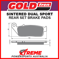 Goldfren BMW C650 GT 2013-2017 Sintered Dual Sport Rear Brake Pad GF014-S3