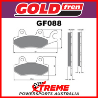 Cagiva 900 IE Canyon/Gran Canyon 97-00 Sinter Dual Sport Rear Brake Pads GF088S3