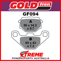 Cagiva W16 600 94-98 Goldfren Sintered Dual Sport Rear Brake Pads GF094S3