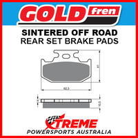 Goldfren For Suzuki RM125 1991-1995 Sintered Off Road Rear Brake Pad GF100K5
