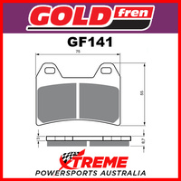 KTM Duke II 640 03-07 Goldfren Sintered Dual Sport Front Brake Pads GF141S3