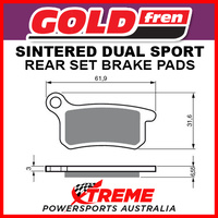 Goldfren KTM 65 SX 2010-2018 Sintered Dual Sport Rear Brake Pad GF185S3