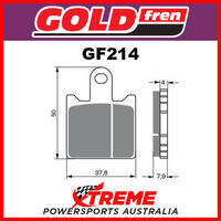 Kawasaki ZZR 1400 06-11 Goldfren Sintered Dual Sport Front Brake Pads GF249S3