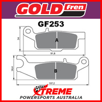 Yamaha YFM 700 Grizzly EPS 07-14 Sinter Off Road Front Right Brake Pads GF253K5