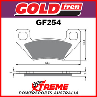 Arctic Cat 366 SE 2010 Goldfren Sintered Off Road Front Brake Pads GF254K5