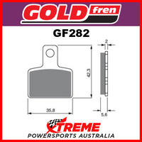 Beta Evo 250 09-15 Goldfren Sintered Off Road Rear Brake Pads GF282K5
