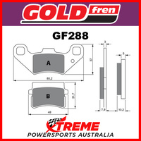 PGO BR 250 Bugrider E 2005-2012 Goldfren Sinter Off Road Front Brake Pad GF288K5