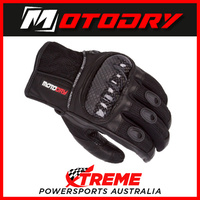 Motorcycle Gloves Aero Black Motodry