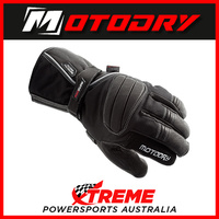 Motorcycle Gloves Arctic Black Motodry