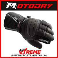 Ladies Motorcycle Gloves Arctic Black Motodry