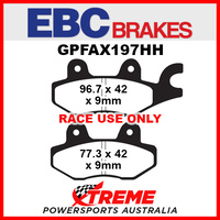 Kawasaki EX250 Ninja 250R 2008-2012 Sintered Road Race Only Front Brake Pad GPFAX197 EBC