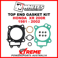 Whites Honda XR200R XR 200R 1981-2002 Top End Gasket Kit