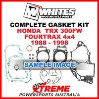 Whites Honda TRX300FW Fourtrax 4X4 1988-1998 Complete Top Bottom Gasket Kit
