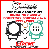 Whites Honda TRX400FW Fourtrax Foreman 4X4 1995-2003 Top End Gasket Kit