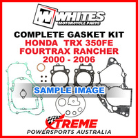 Whites Honda TRX 350FE Fourtrax Rancher 2000-2006 Complete Top Bottom Gasket Kit
