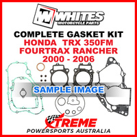 Whites Honda TRX 350FM Fourtrax Rancher 2000-2006 Complete Top Bottom Gasket Kit