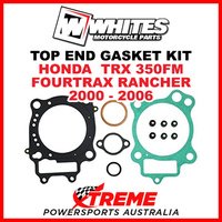 Whites Honda TRX350FM Fourtrax Rancher 2000-2006 Top End Gasket Kit