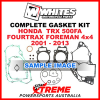 Whites Honda TRX 500FA Fourtrax Foreman 4X4 01-13Complete Top Bottom Gasket Kit