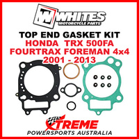 Whites Honda TRX500FA Fourtrax Foreman 4x4 2001-2013 Top End Gasket Kit