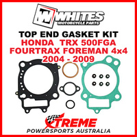 Whites Honda TRX500FGA Fourtrax Foreman 4x4 2004-2009 Top End Gasket Kit