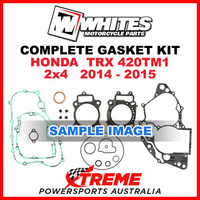 Whites Honda TRX420TM1 2X4 2014-2015 Complete Top Bottom Gasket Kit