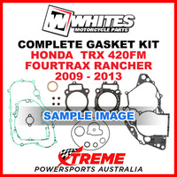 Whites Honda TRX 420FM Fourtrax Rancher 2009-2013 Complete Top Bottom Gasket Kit