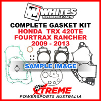 Whites Honda TRX 420TE Fourtrax Rancgher 09-13 Complete Top Bottom Gasket Kit