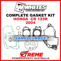 Whites Honda CR125R CR 125R 2004 Complete Top Bottom Gasket Kit
