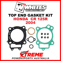 Whites Honda CR125R CR 125R 2004 Top End Gasket Kit