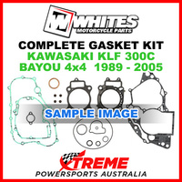 Whites Kawasaki KLF300C Bayou 4X4 1989-2005 Complete Top Bottom Gasket Kit