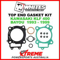 Whites Kawasaki KLF400 KLF 400 Bayou 1993-1999 Top End Rebuild Gasket Kit
