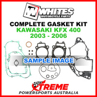 Whites Kawasaki KFX400 2003-2006 Complete Top Bottom Gasket Kit