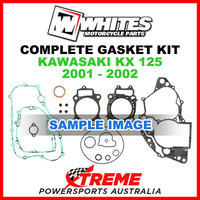 Whites Kawasaki KX125 KX 125 2001-2002 Complete Top Bottom Gasket Kit