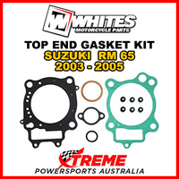 Whites For Suzuki RM65 RM 65 65cc 2003-2005 Top End Rebuild Gasket Kit