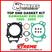 Whites Kawasaki KDX200 KDX 200 1995-2005 Top End Rebuild Gasket Kit