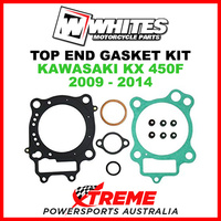 Whites Kawasaki KX450F KXF450 2009-2014 Top End Rebuild Gasket Kit