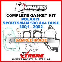 Whites Polaris Sportsman 500 4x4 DUSE 2001-2002 Complete Top Bottom Gasket Kit