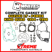 Whites For Suzuki LTF4WDX King Quad 1994-1998 Complete Top Bottom Gasket Kit