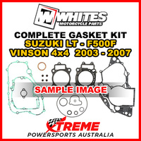 Whites For Suzuki LTF500F Vinson 4X4 2003-2007 Complete Top Bottom Gasket Kit