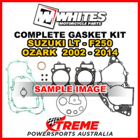 Whites For Suzuki LTF250 Ozark 2002-2014 Complete Top Bottom Gasket Kit