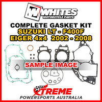 Whites For Suzuki LTF400F Eiger 4X4 2002-2008 Complete Top Bottom Gasket Kit