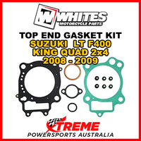 Whites For Suzuki LT-F400 LTF400 King Quad 2x4 2008-2009 Top End Rebuild Gasket Kit