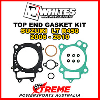Whites For Suzuki LT-R450 LTR450 2006-2010 Top End Rebuild Gasket Kit