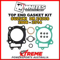 Whites For Suzuki DRZ400S DR-Z 400S 2006-2014 Top End Rebuild Gasket Kit