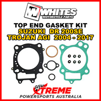 Whites For Suzuki DR200SE DR 200SE Trojan AGI 2014-2017 Top End Rebuild Gasket Kit