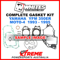 Whites Yamaha YFM 350ER Moto-4 1993-1995 Complete Top Bottom Gasket Kit