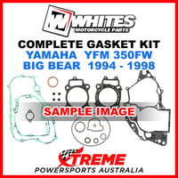 Whites Yamaha YFM 350FW Big Bear 1994-1998 Complete Top Bottom Gasket Kit